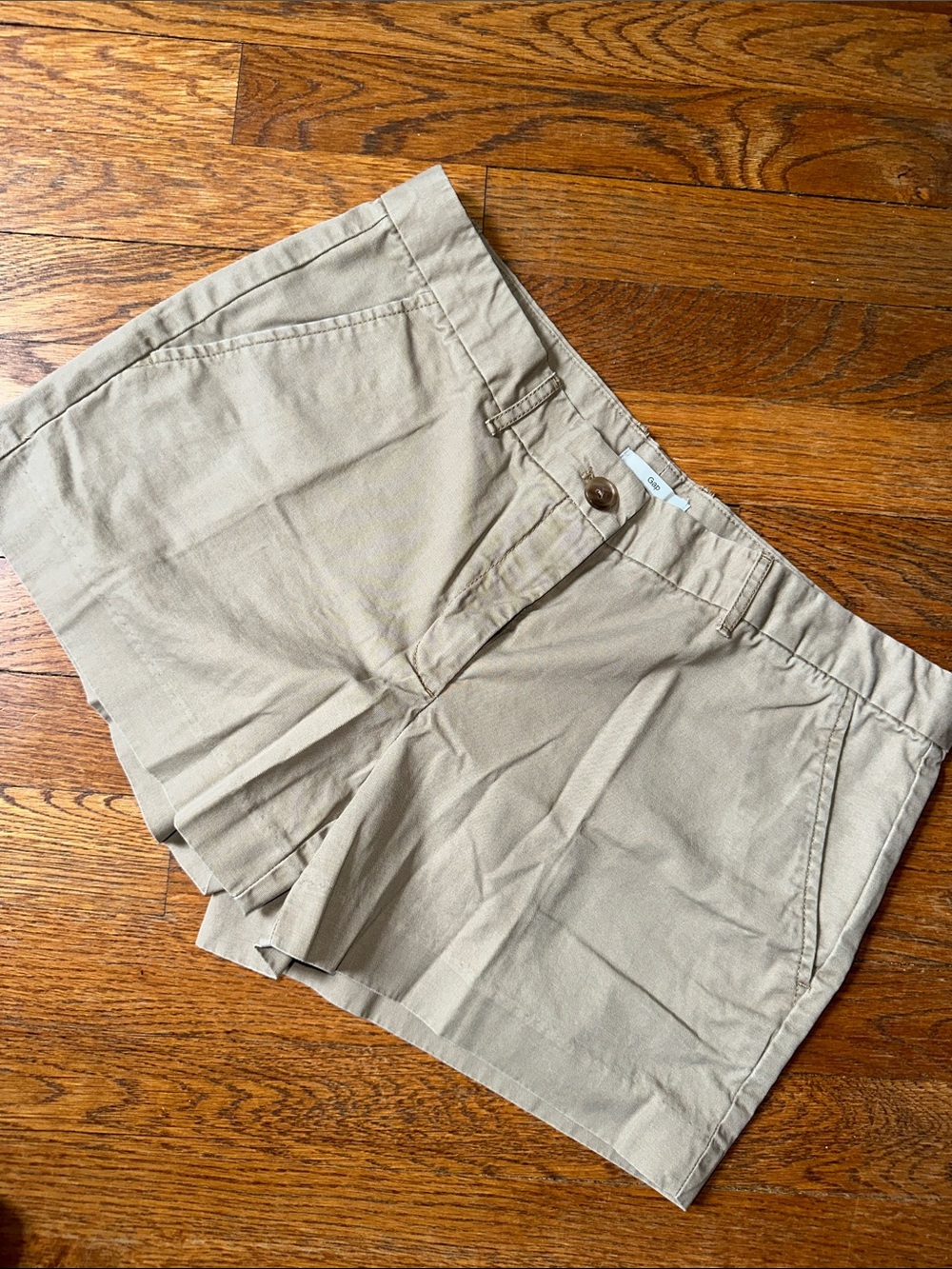 GAP Khaki Casual Chino Shorts 100% Cotton